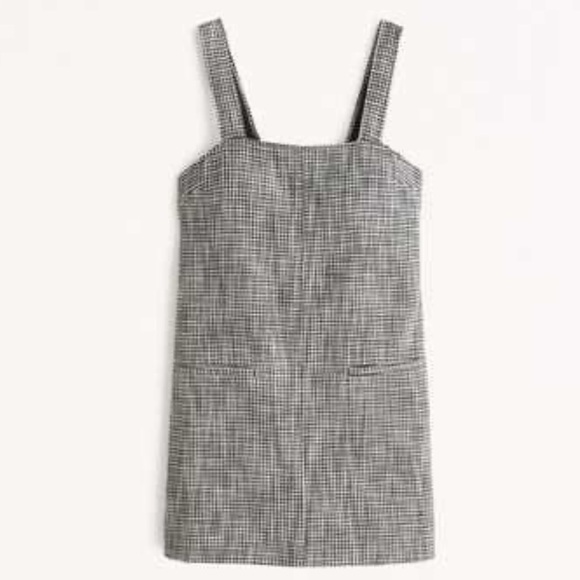 Abercrombie & Fitch Dresses & Skirts - Abercrombie and Fitch Houndstooth Plaid Jumper Dress